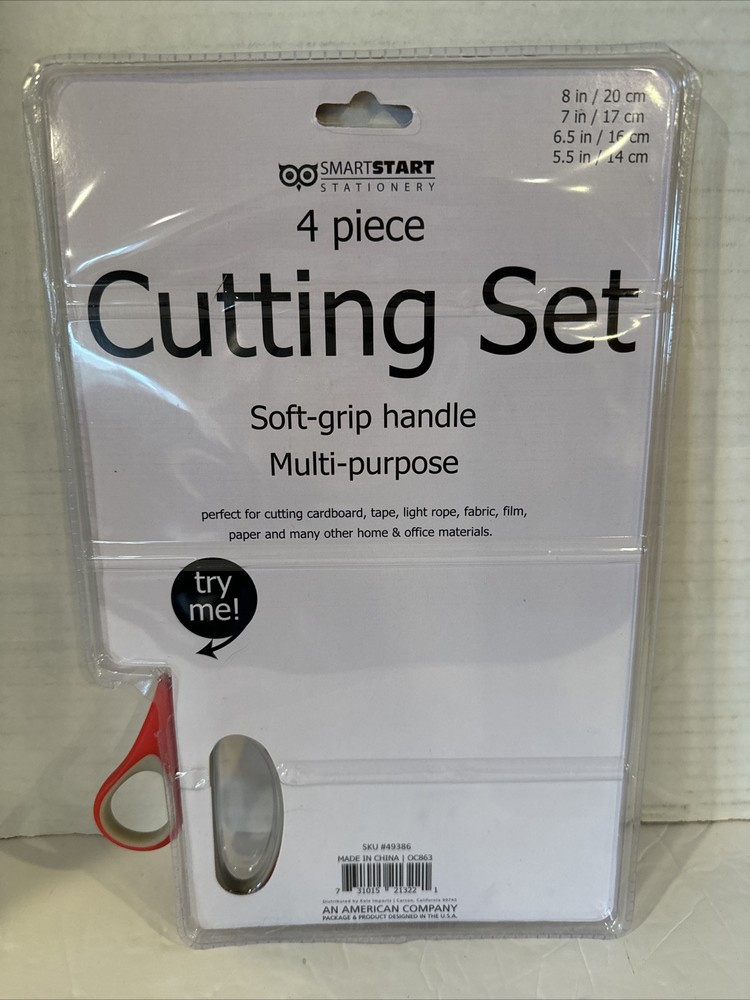 Versatile Home Office Material Multi-Purpose Cutting Set ( Pack of 4 )