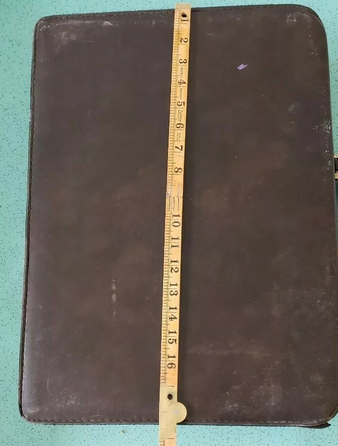 Vintage CN Railroad Briefcase By Stradellina