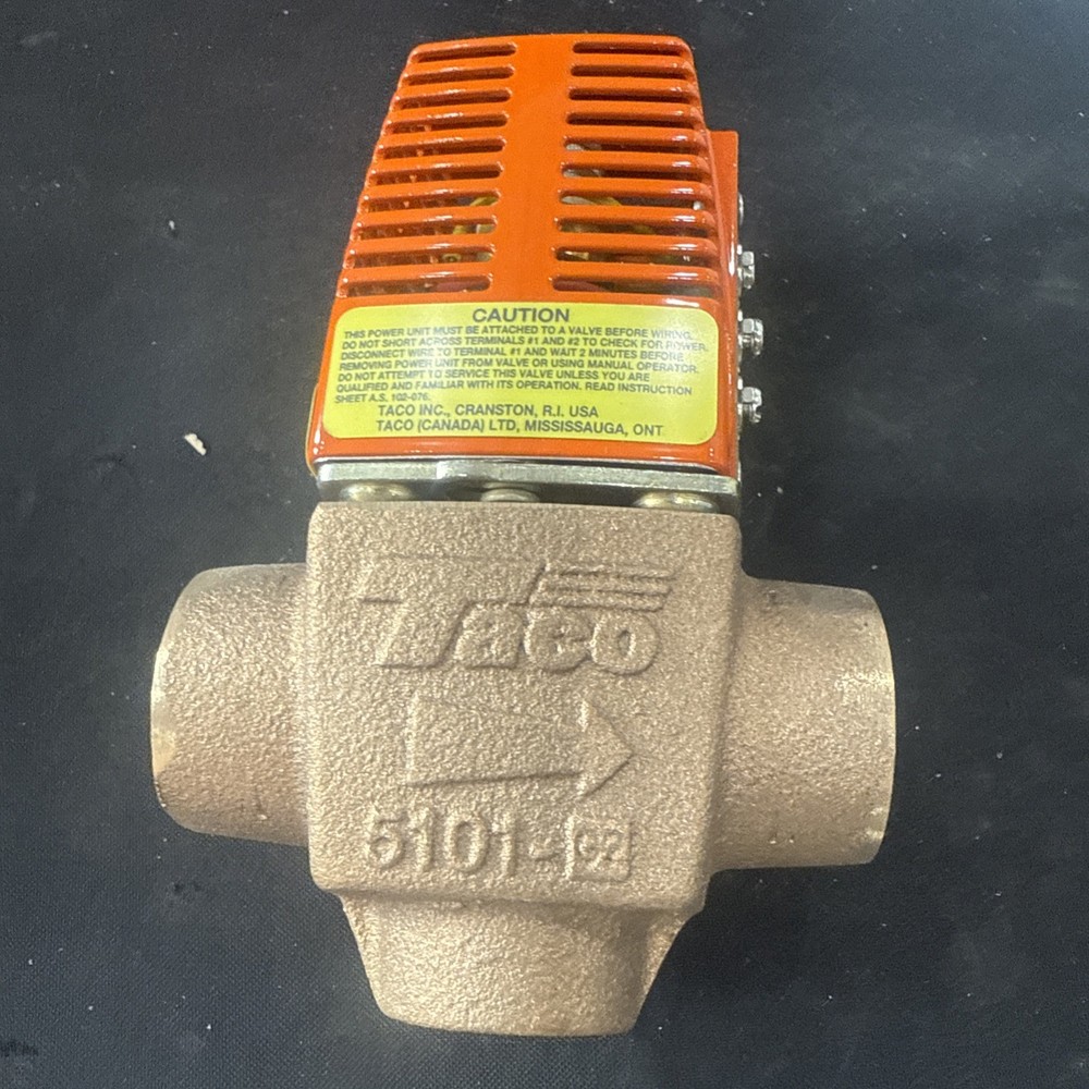 Taco 5101-G2 / 2-Way Geothermal Zone Valve 3/4"