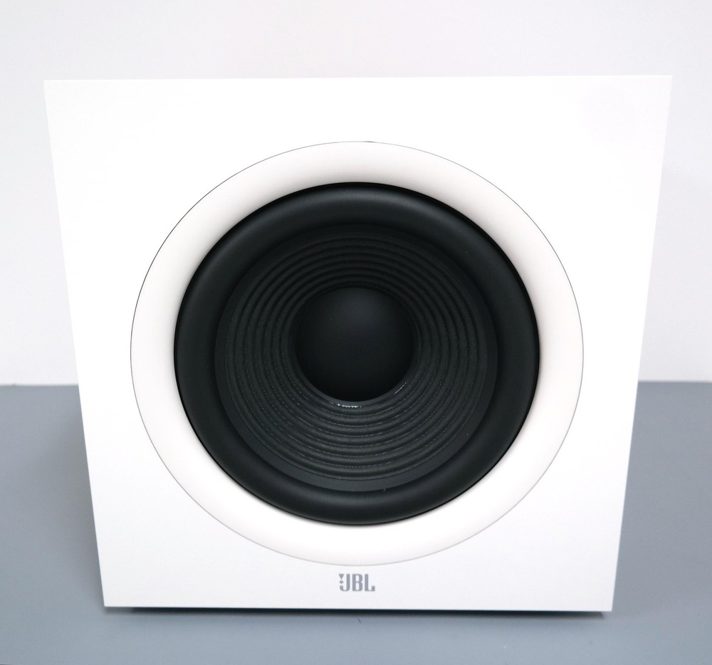 JBL Stage 200P 10" Powered Subwoofer - Latte