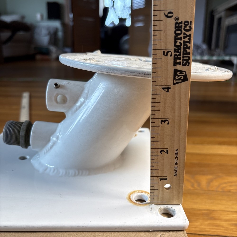 Forward Leaning 4 3/4” Radar Antenna Mount Good Condition