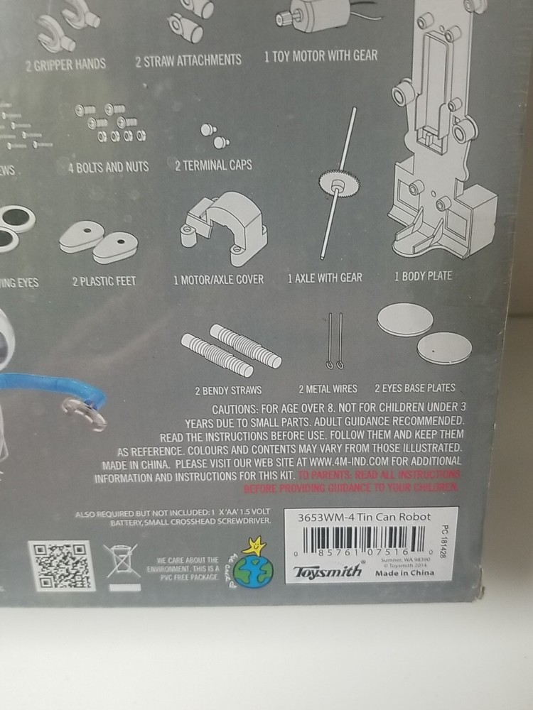 Green Science 4M TIN CAN ROBOT