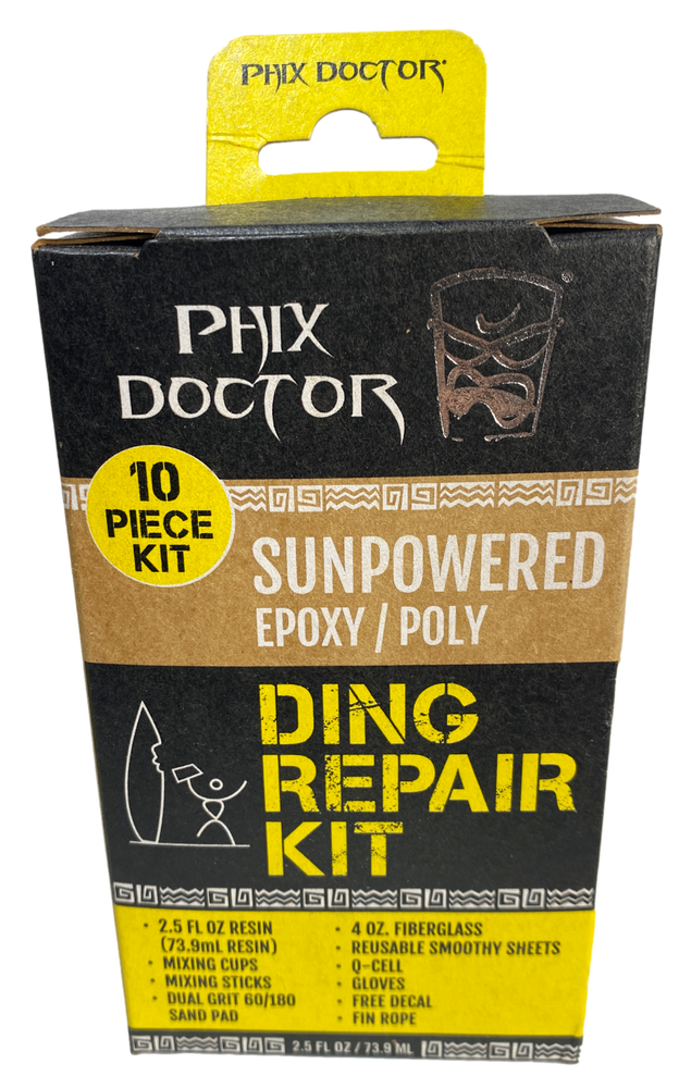 Surfboard SunPowered Epoxy Repair Surf Ding Kit