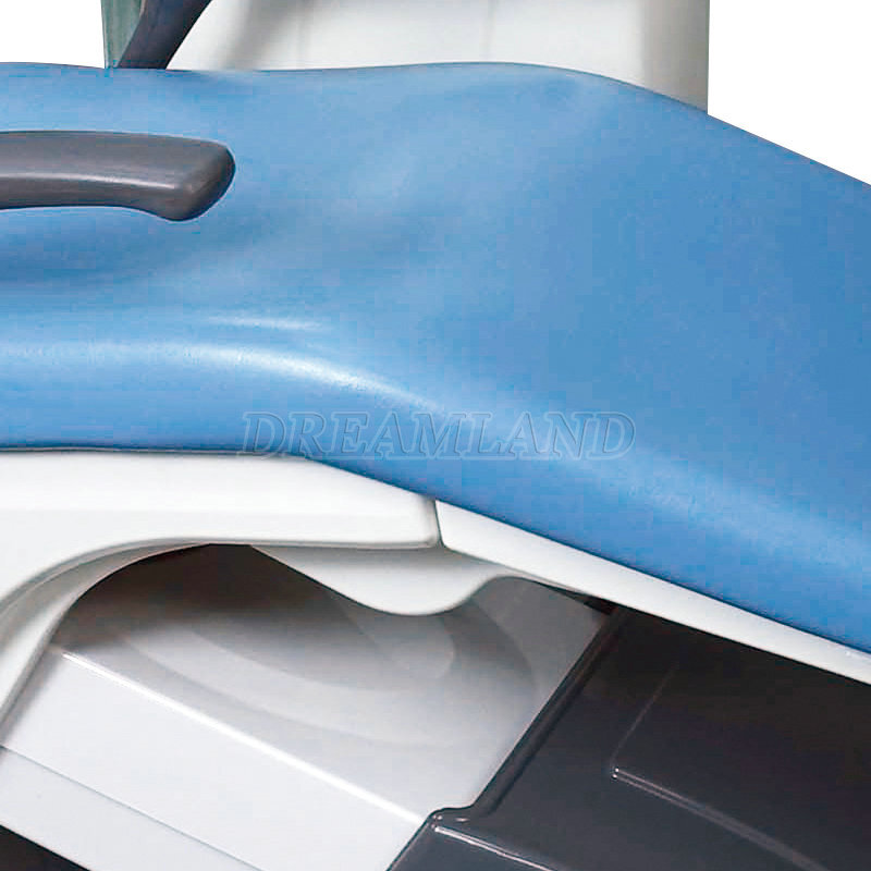 Dental Chair Hard Leather Computer Controlled DC Motor Stool Unit 4 hole 110V