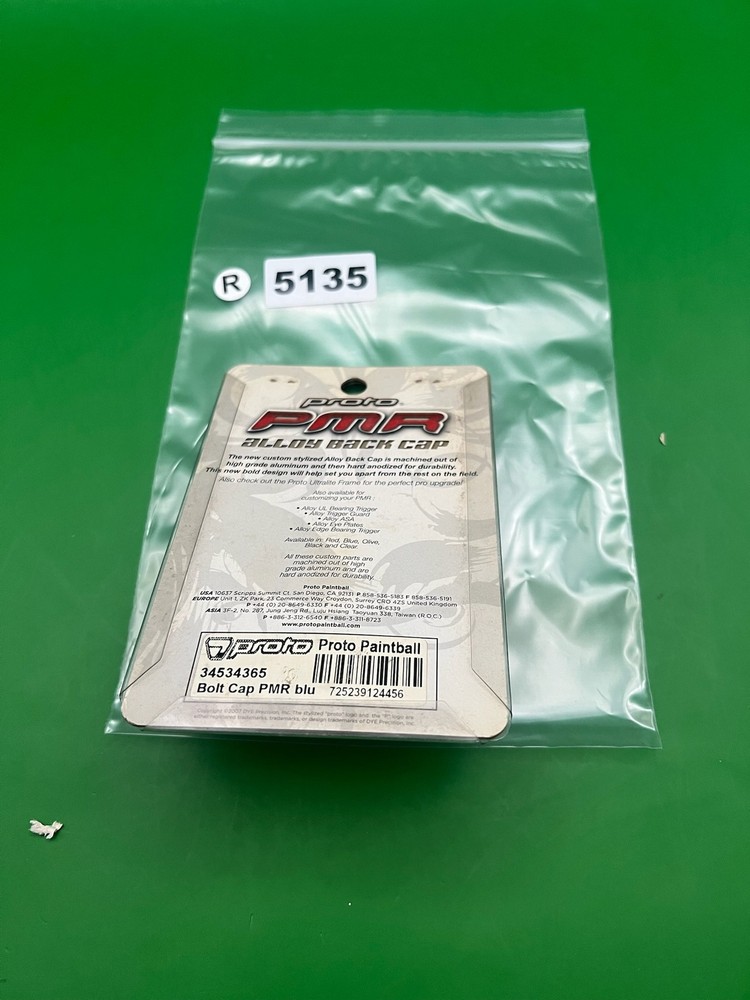 Proto PMR Alloy Back Cap Blue
