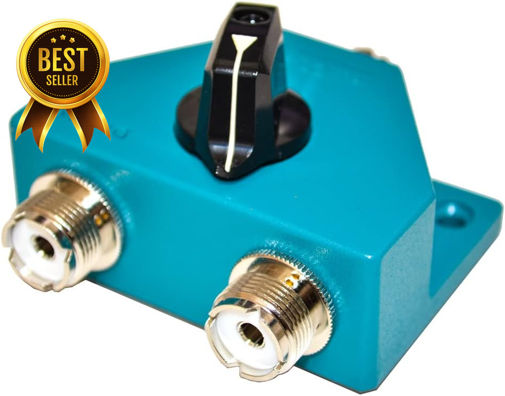 CS-201A 2 Position Coax Switch RF Antenna A/B Selector Switch