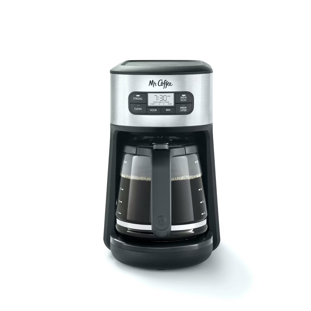 Mr. Coffee 12 Cup Programmable Coffee Maker with Automatic Cleaning Cycle