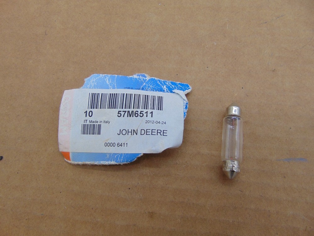 JOHN DEERE- BULB - 57M6511 L&G BX12