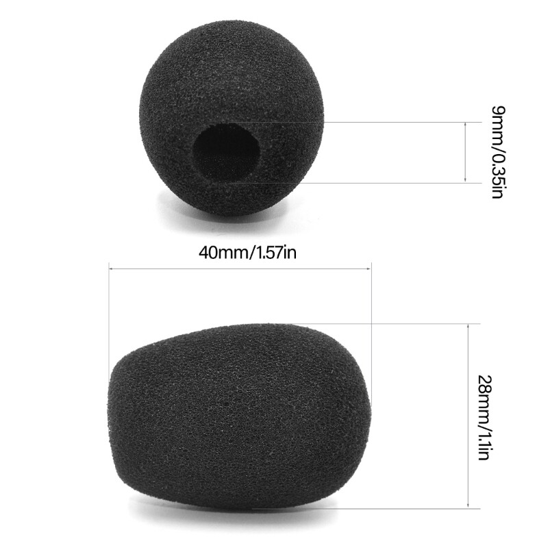 Durability Earpad Mic Windscreens for Evolve20 20se Enhances Audios Experience