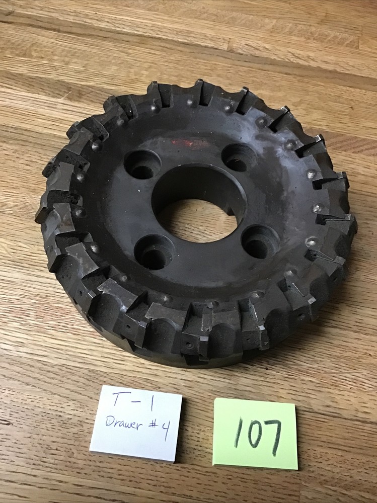 HFM-1208-L.H. Valenite face Mill W/18 Indexable Inserts