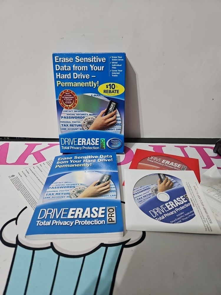 DriveErase Pro: Total Privacy Protection, Nova Development - Erase Hardrive Data