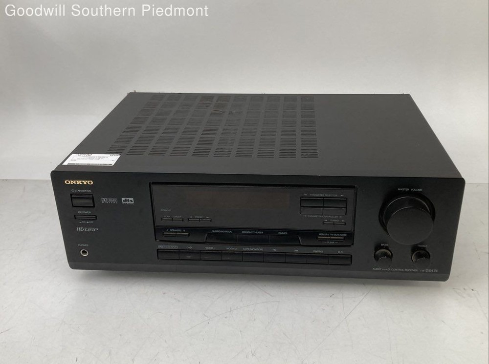 Onkyo TX-DS474 A/V Receiver - No Remote - Tested