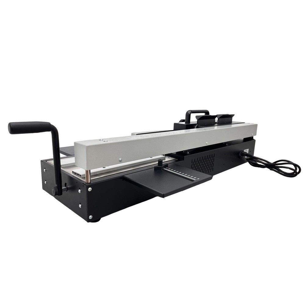 Manual Hot Melt Adhesive Binding Machine Wireless Binding Book Shaping 4CM Thick