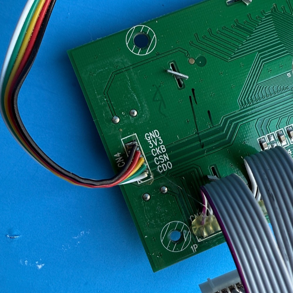 M-AUDIO AXIOM AIR 49 MIDI Controller Keyboard Part: Display Screen PCB Assembly