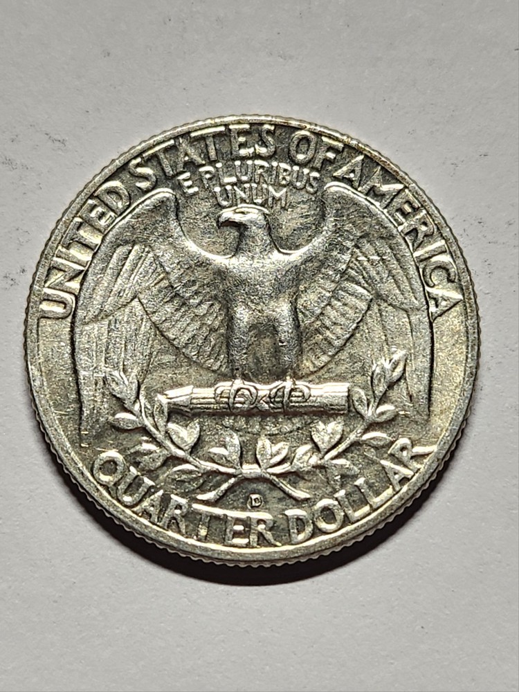 1958D Washington Quarter