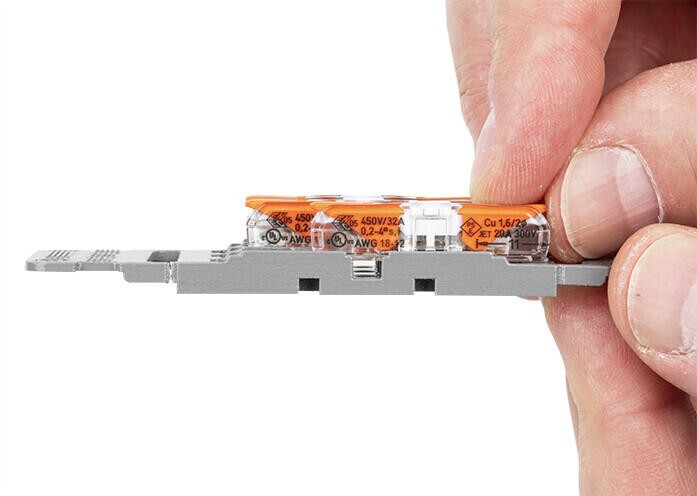 WAGO Lever Nuts 221-2401 Inline Splicing Connectors with Case 12pc