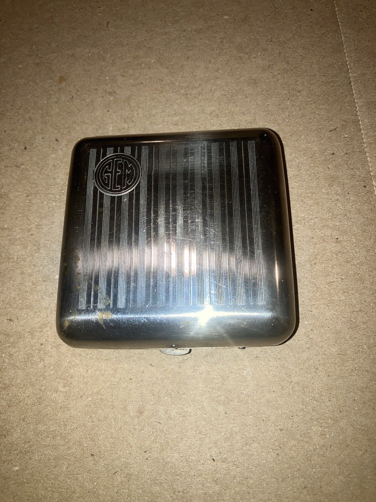 Nice GEM Pat 1912 Single Edge Razor With Case