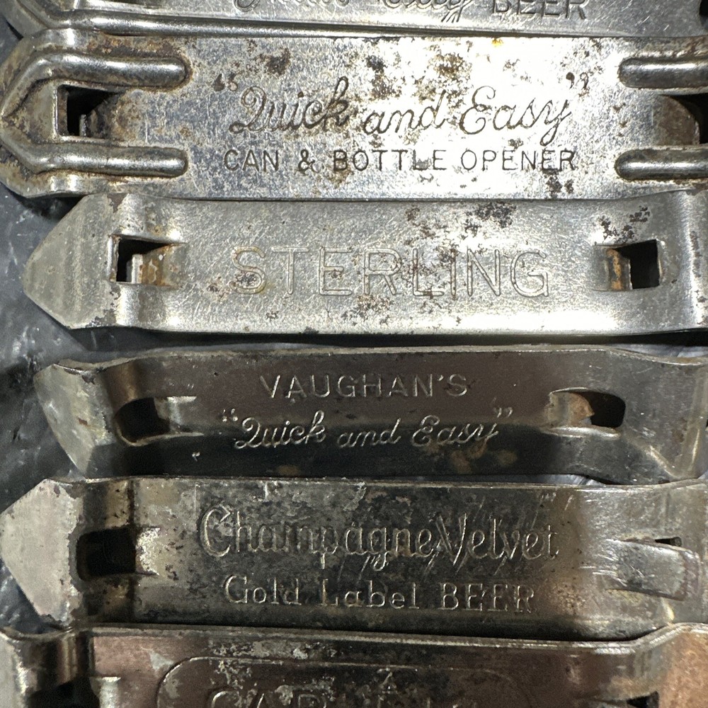 vintage beer bottle/can openers