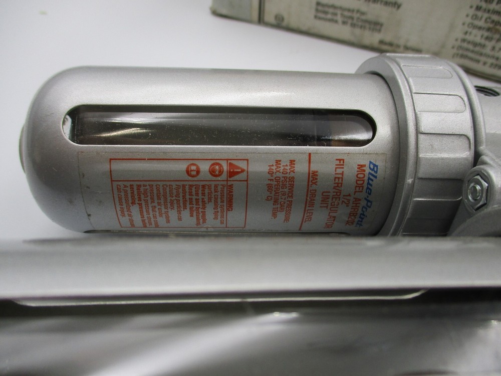 Blue Point 1/2" Combination Filter/Lubricator/Regulator Unit