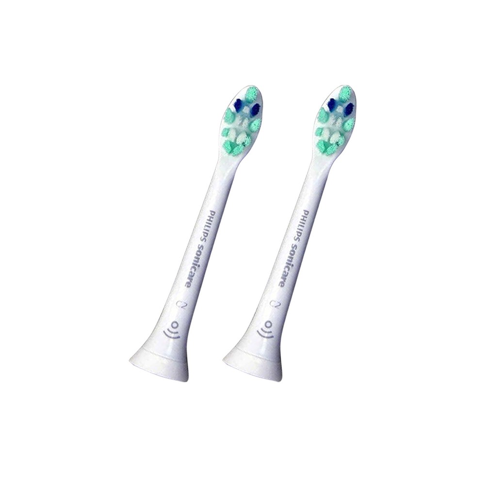 2x Philips Sonicare C2 Optimal Plaque Control White Brush Heads | No Box