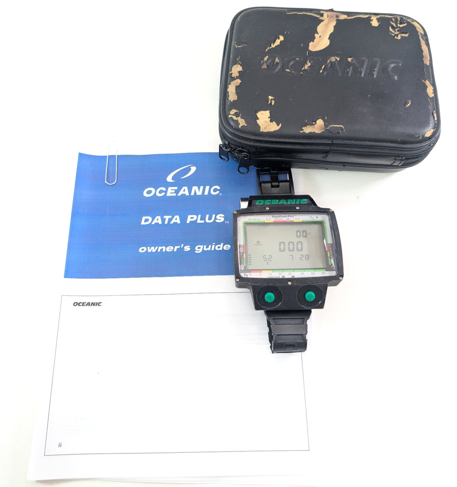 Oceanic DataTrans Plus Nitrox Wireless Wrist Scuba Dive Computer Data Trans