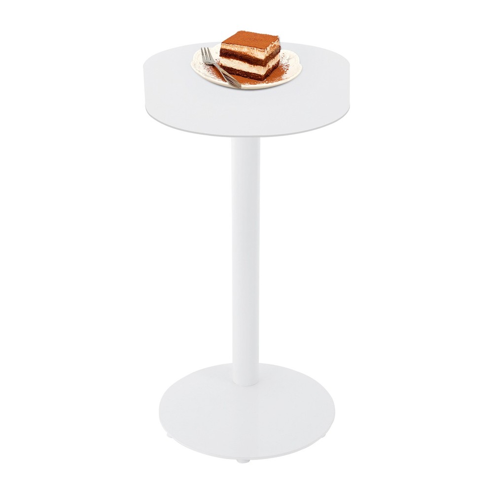 C-shaped Side Table, Iron End Table, Couch Side Table, Bedside Table 20*14-inch