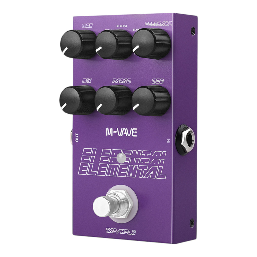 M-Vave Elemental Guitar Delay Effects Pedal / 9 Delay Effects