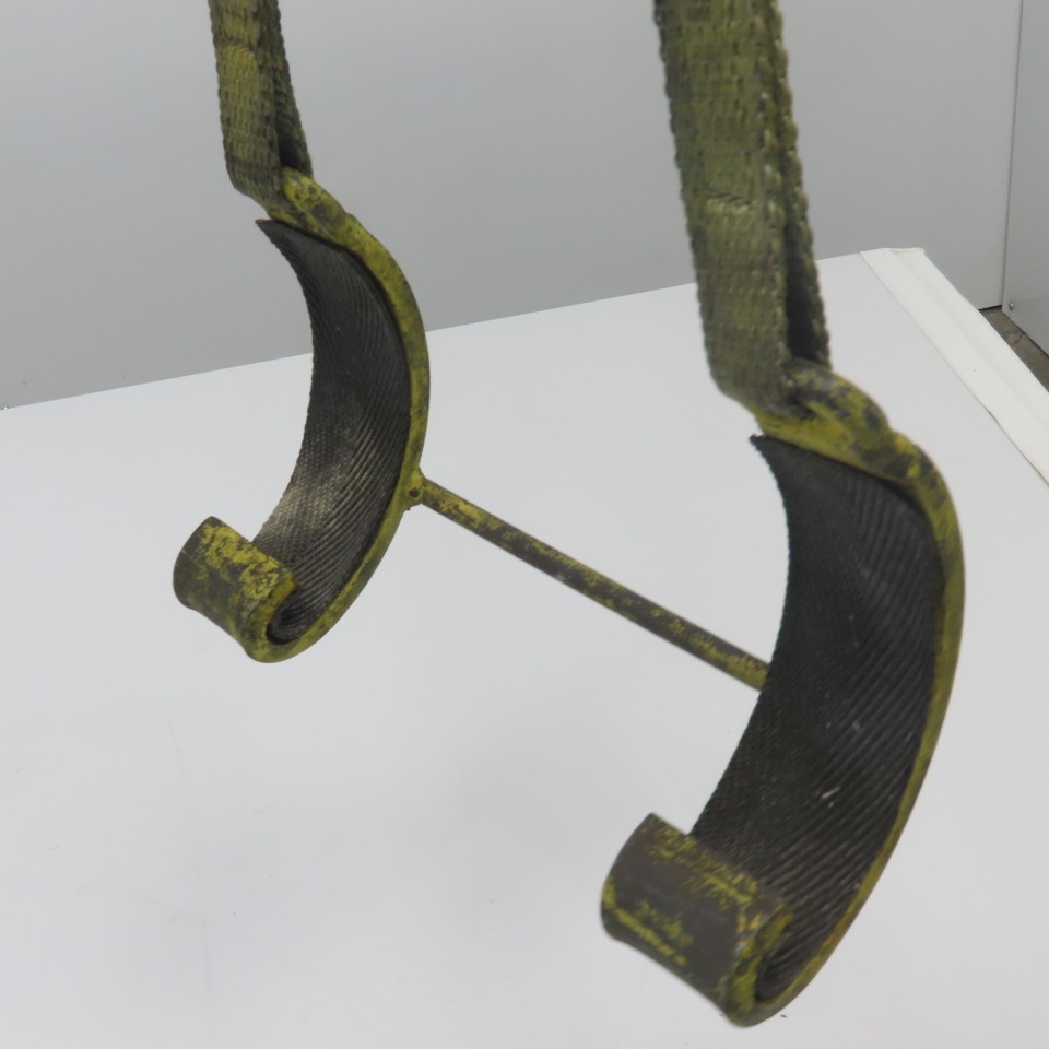 100Lbs Vertical Load Plate Offset Lifting Hook Strap 48"