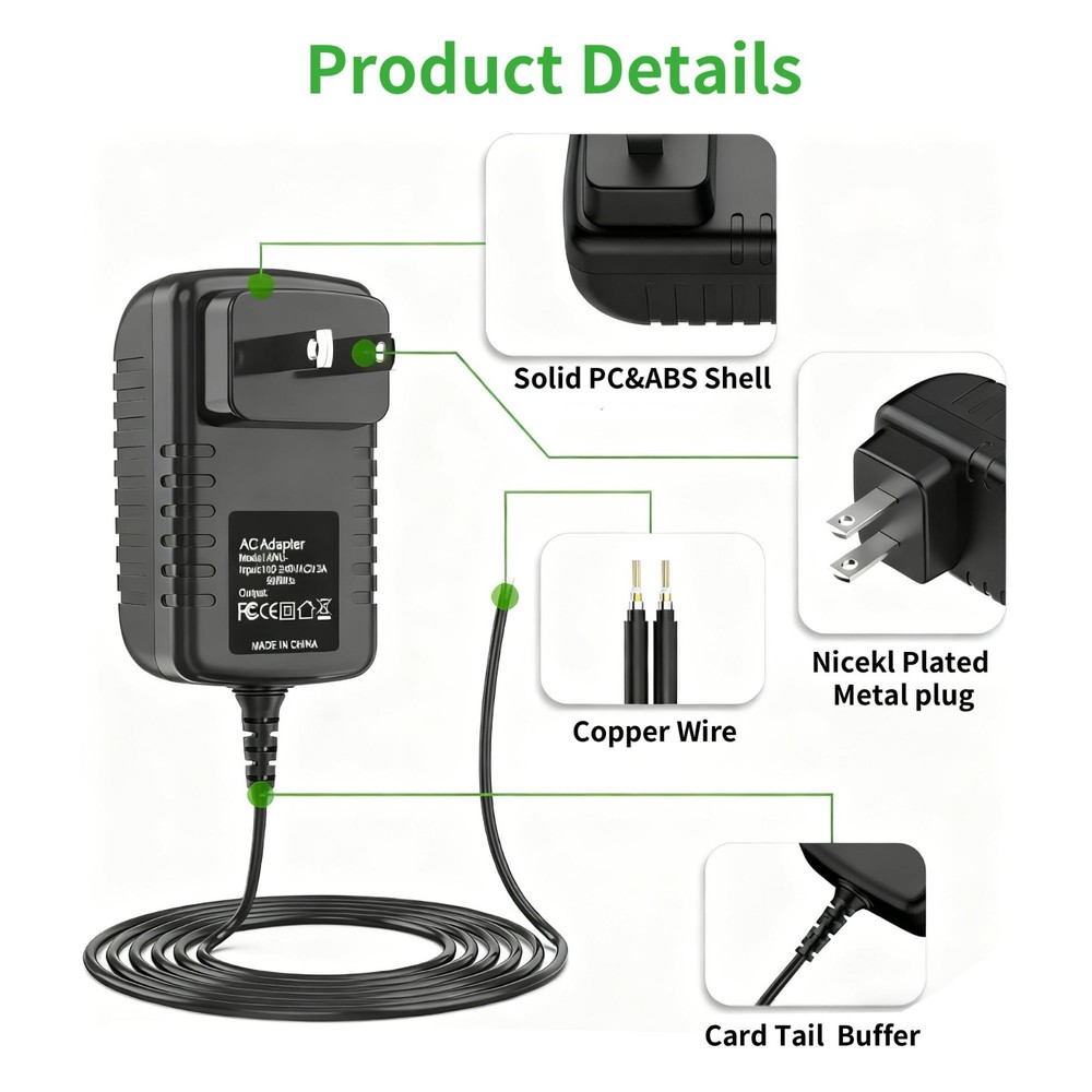 AC/DC 12V Battery Charger for Razor Power Core E90 PC90