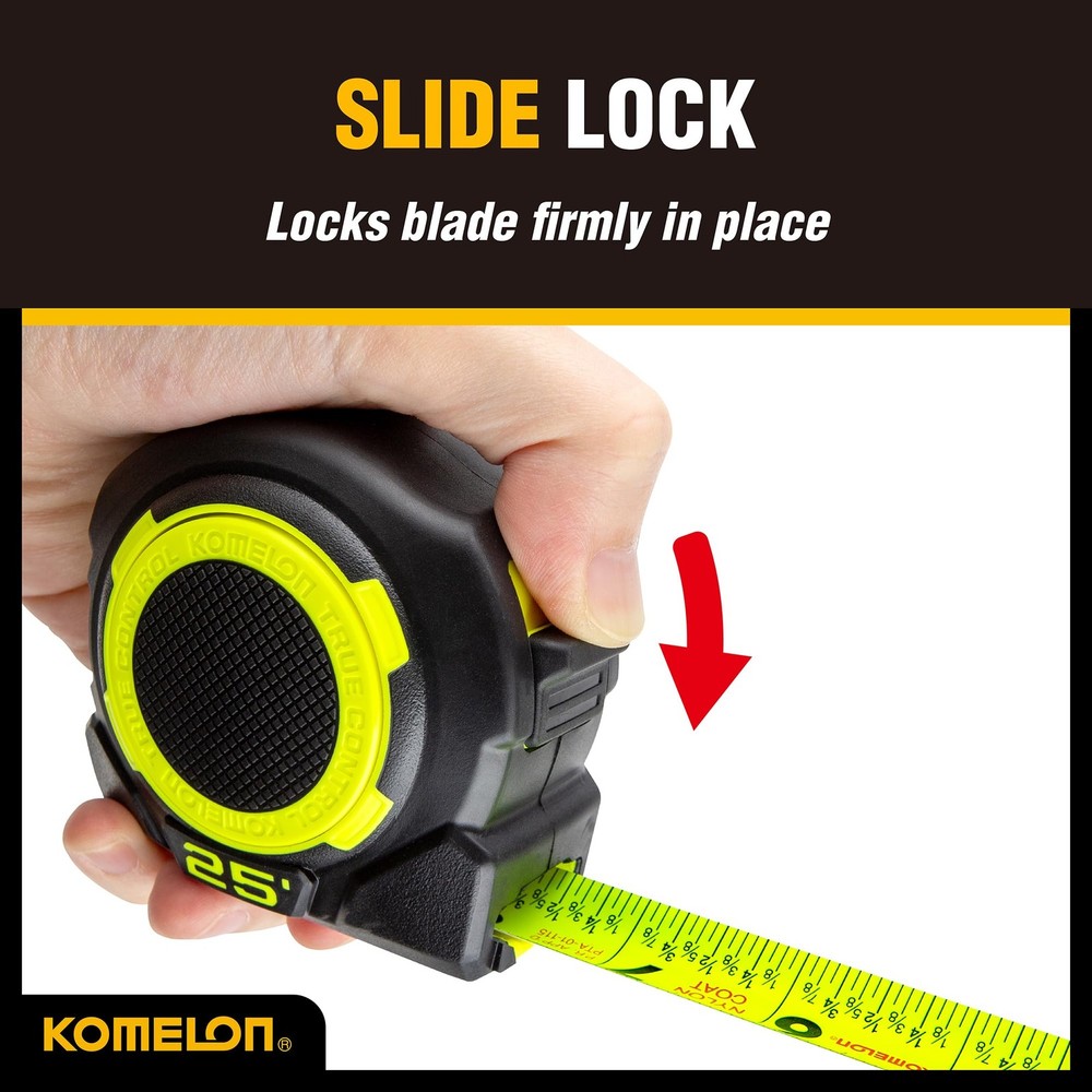 25' Retraction Control Tape Measure