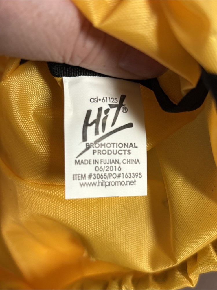 Ski Doo Bag String Bag Backpack 17.5”x13.5”