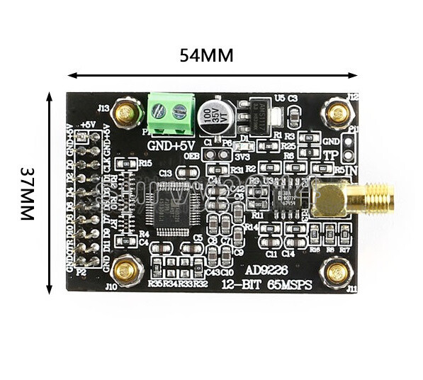 AD9226 High-Speed ADC Module 65M Acquisition For FPGA Development NEW