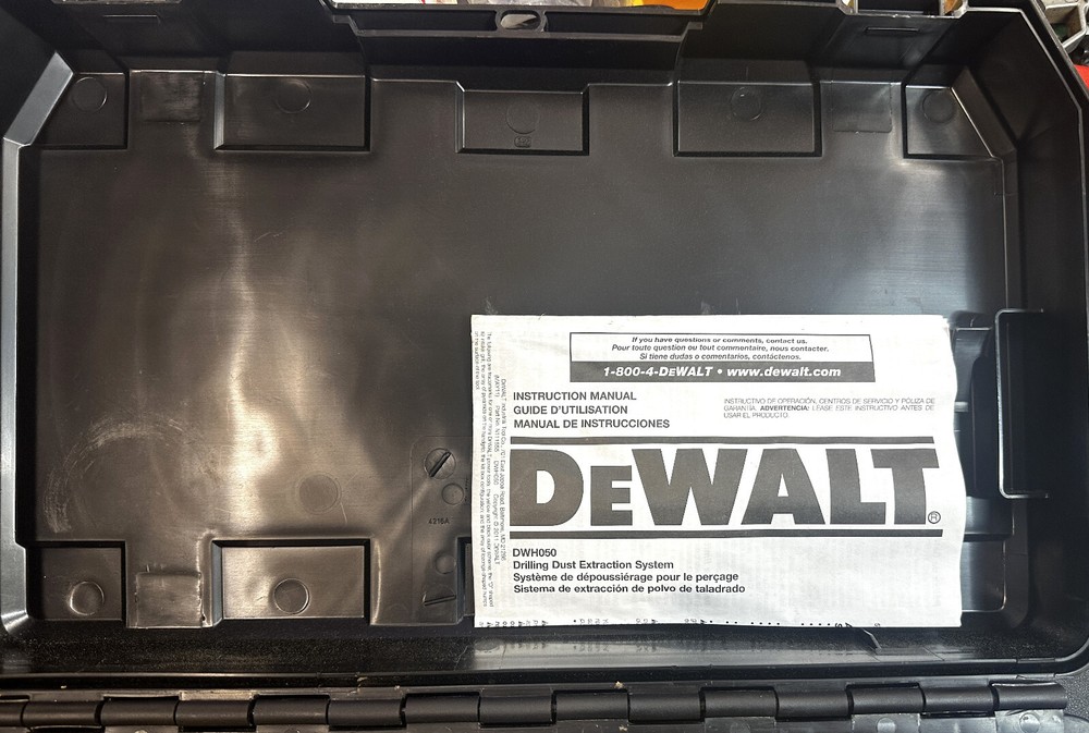 DEWALT DWH050 Large Hammer Dust Extraction - Hole Cleaning
