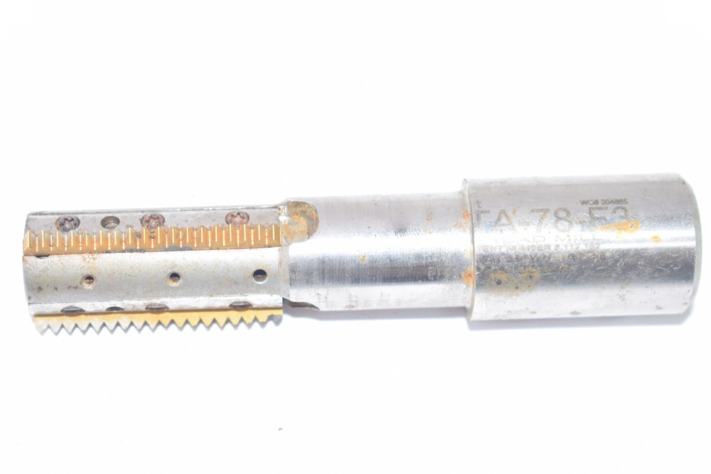 Advent Thread Mill 01-TA-78-F3 MULTI FLUTE REPLACEABLE THREAD MILL ASSEMBLY 4''