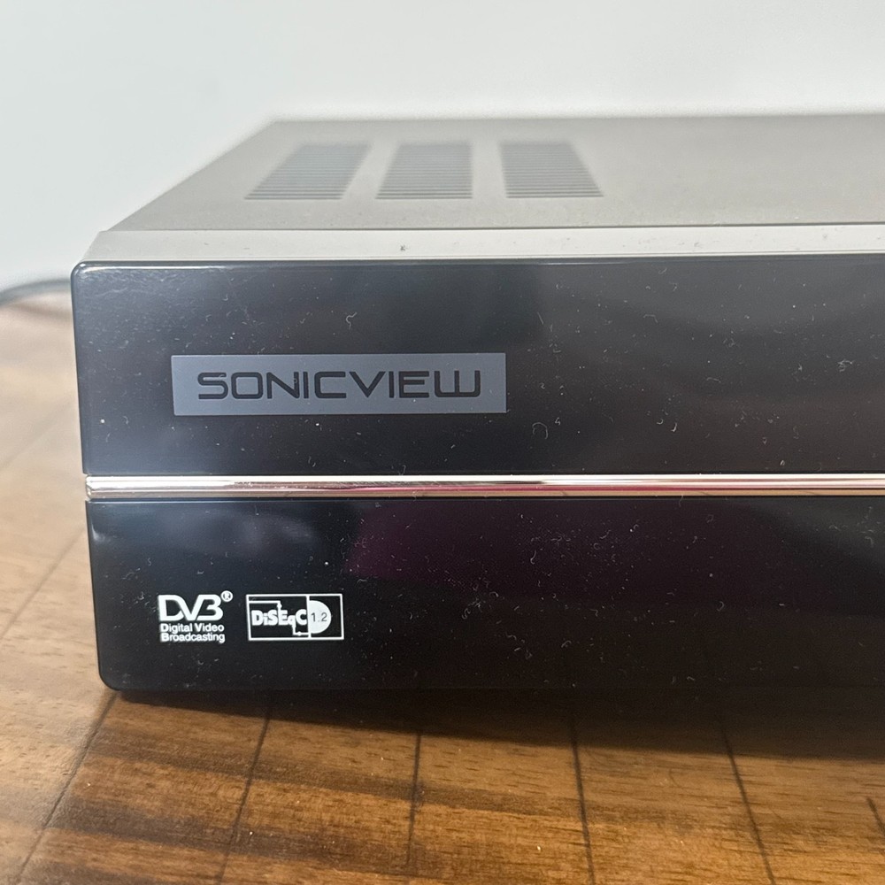 Sonicview SV-360 Premier Mini PVR Satellite Receiver USB Tested Working