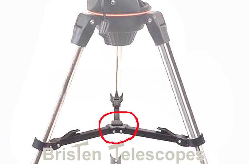 Celestron Accessory Tray Support Connector - BLACK