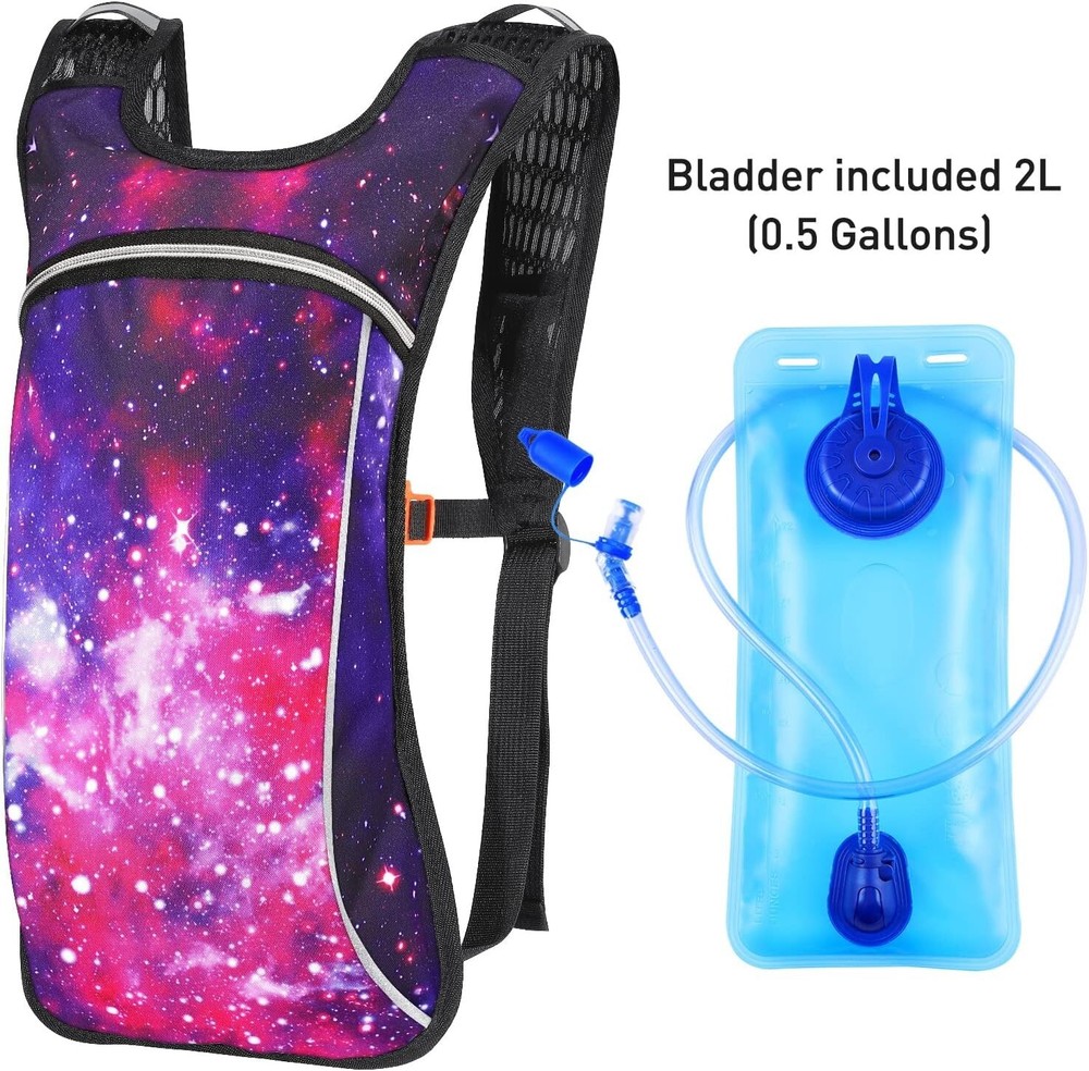 Hydration Pack, Hydration Backpack w/2L Hydration Bladder Lightweight Insulation