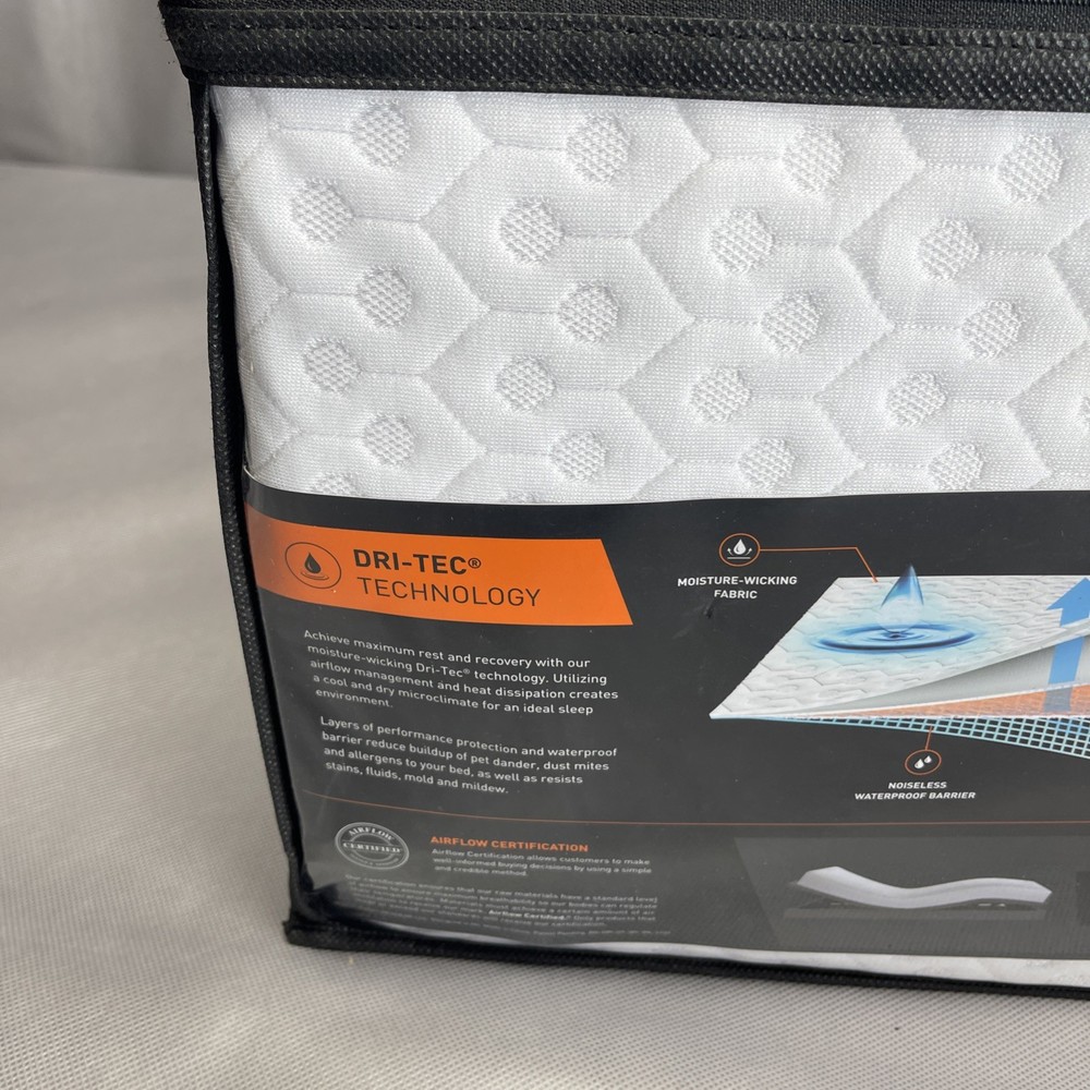 Bedgear King Mattress Protector Dri-Tec Airflow Performance