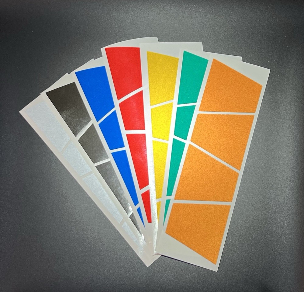 Reflective Fire Helmet Tetrahedrons “Tets”