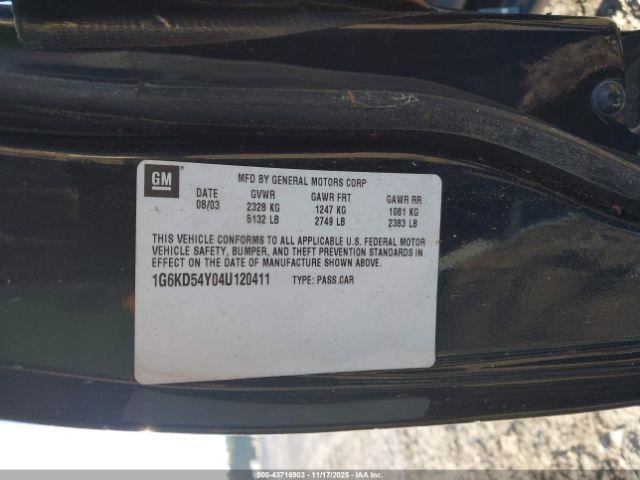 Passenger Right Front Window Regulator Fits 02-05 DEVILLE 4901313