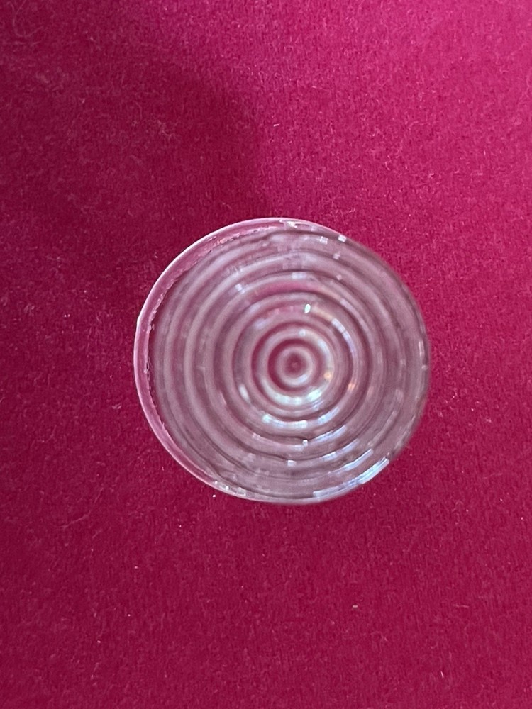 (2) Percolator Coffee Pot Glass Knobs - Knob Lips Lock into Lid - KNOBS ONLY