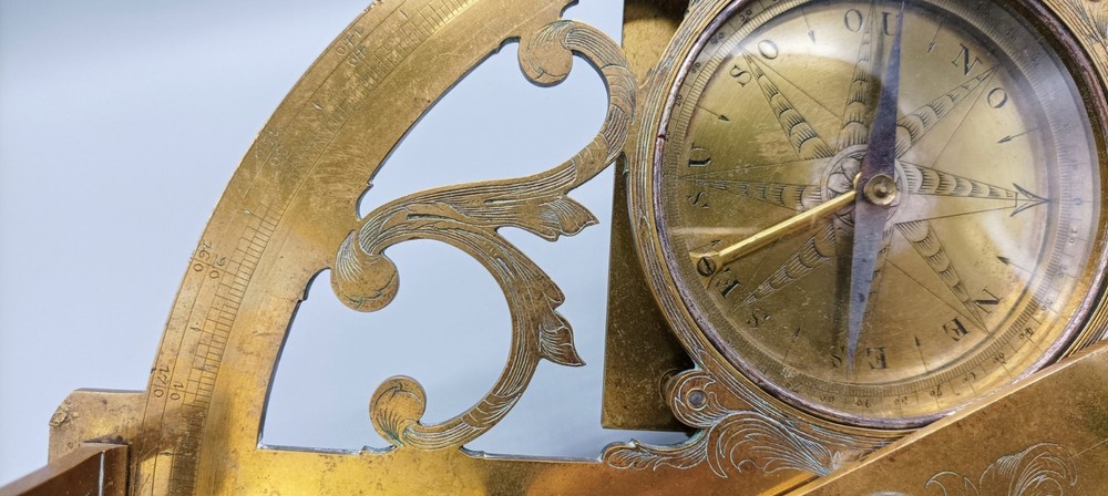 A LARGE MEURAND GRAPHOMETER, c1770