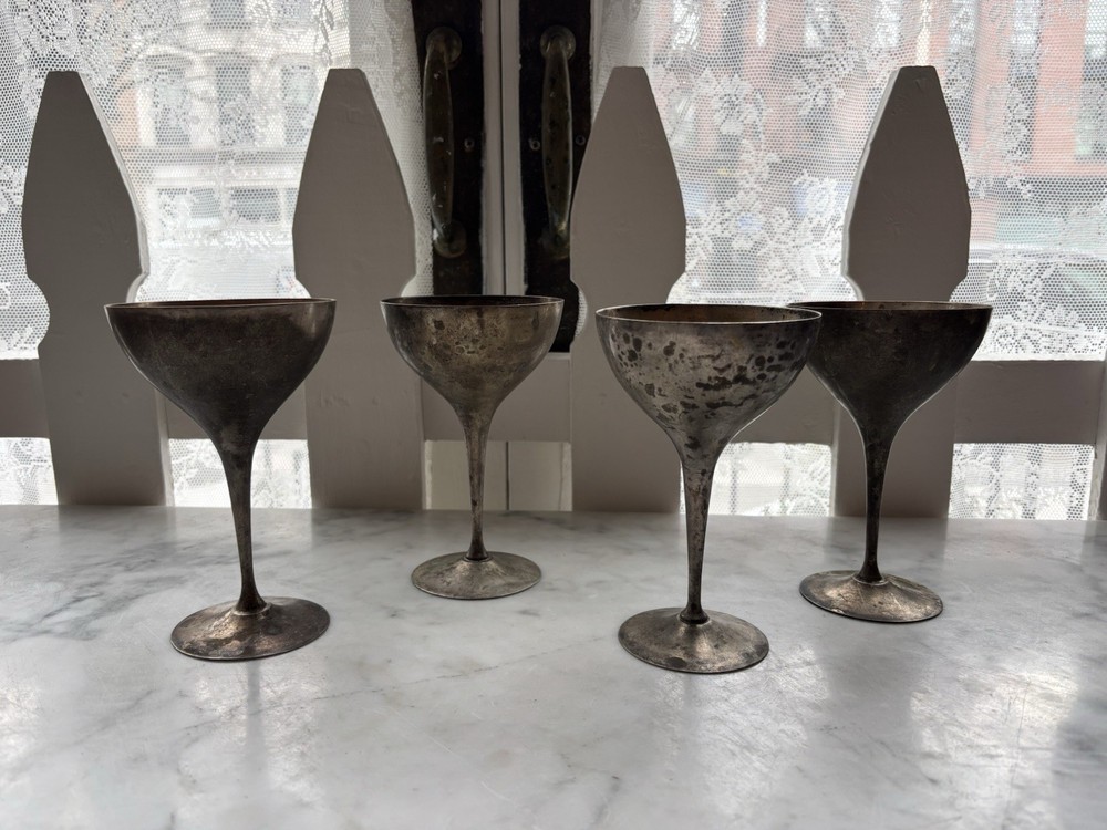 Silver Antique Cups 31pc