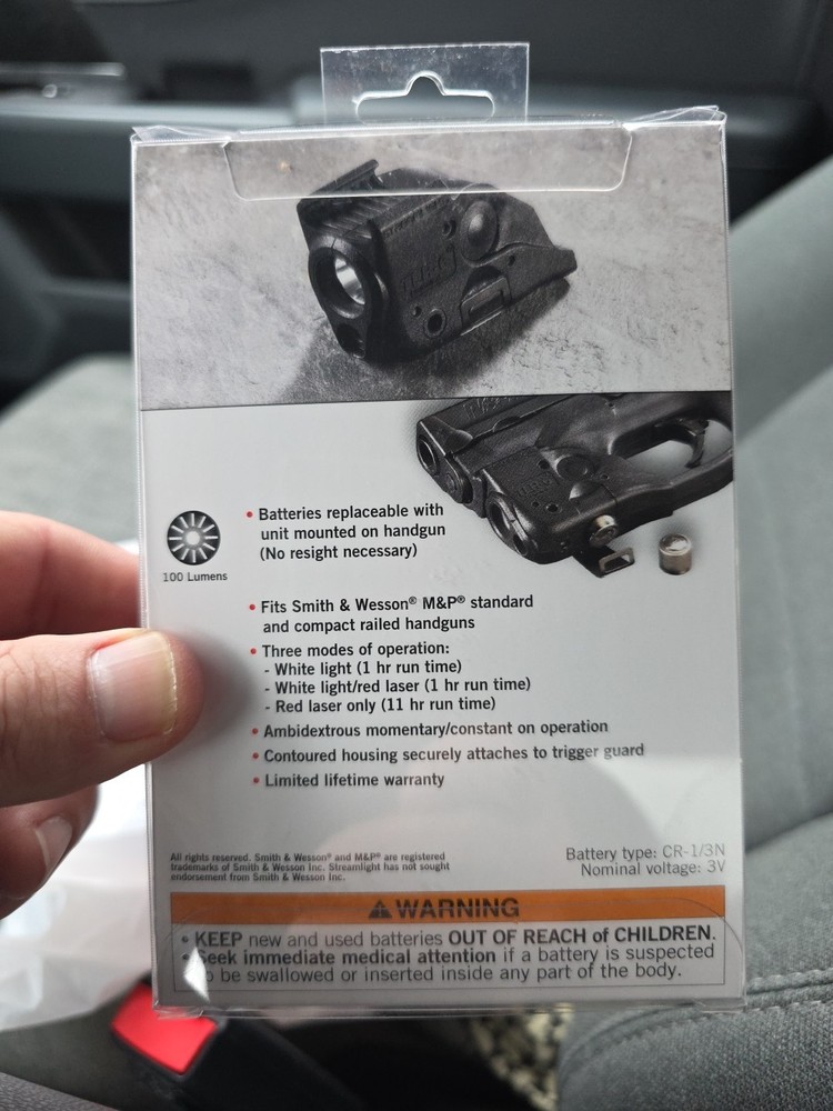 Streamlight TLR-6 Rail Mount Light/Laser