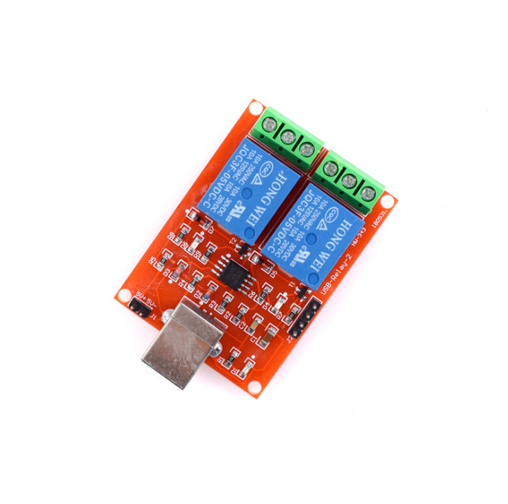5V Relay Module USB Control Switch / 2 Way 5V Relay Module / PC Control Switch