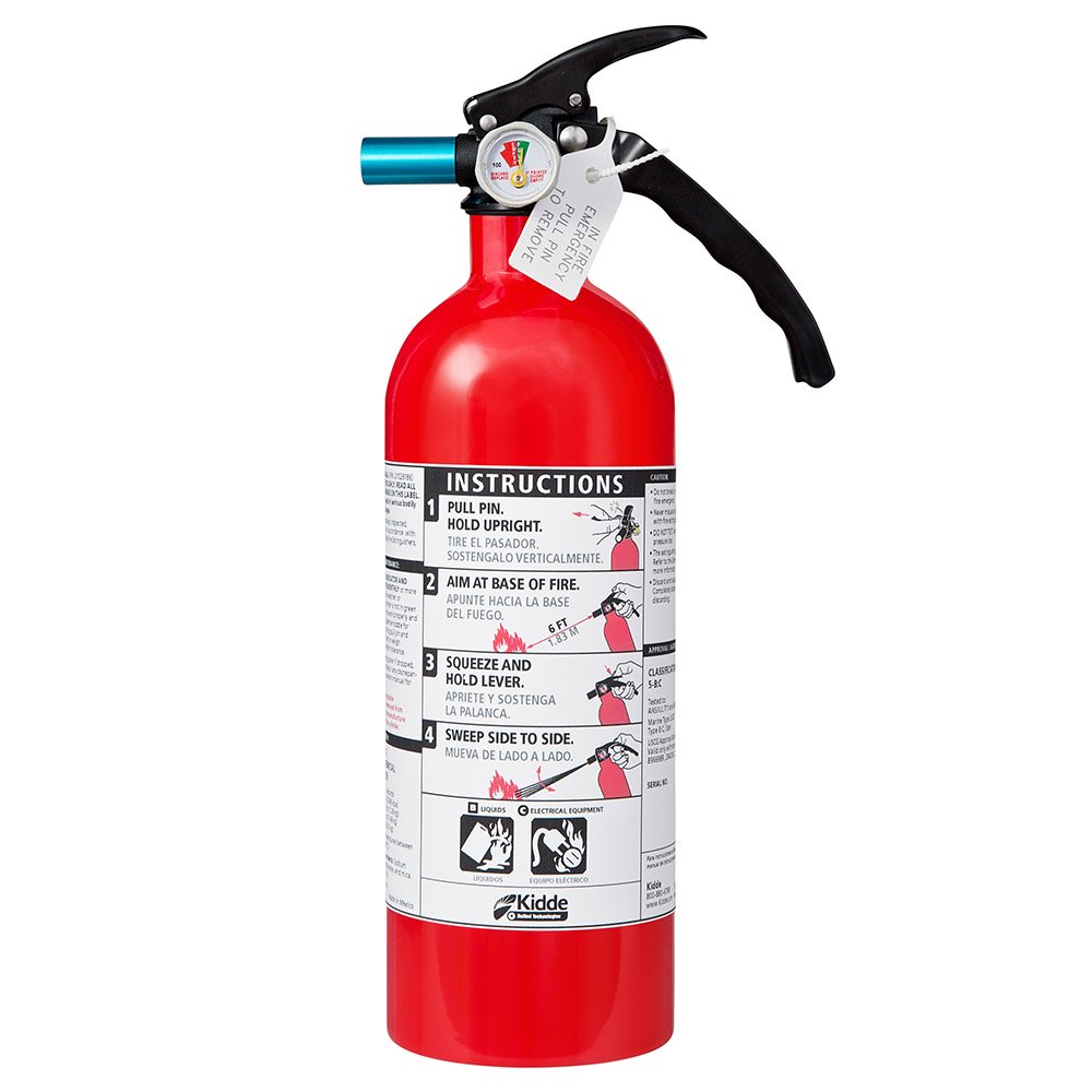 Auto Fire Extinguisher, UL Rated 5-B:C, Model KD61-5BC
