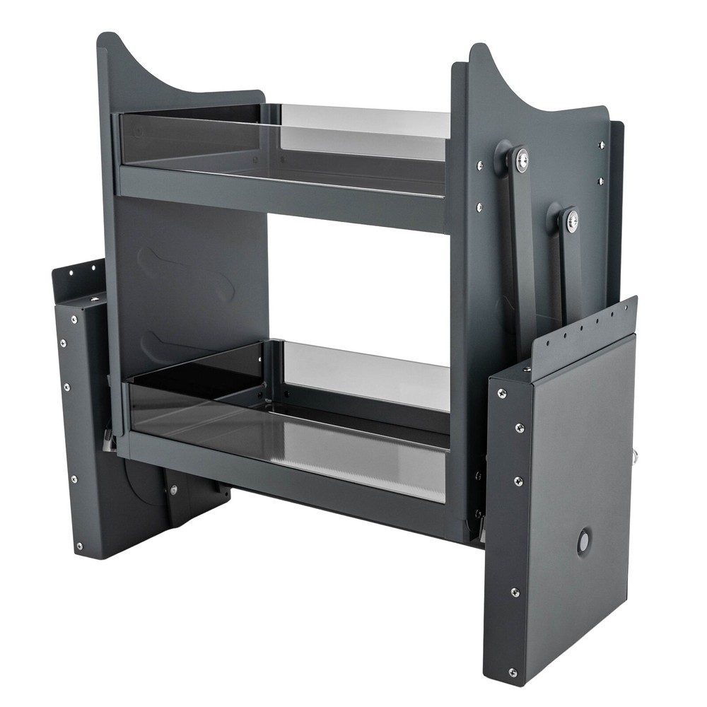 Pull Down Shelf Upper Kitchen Wall Cabinet Storage Organizer (24inch Cabinet)