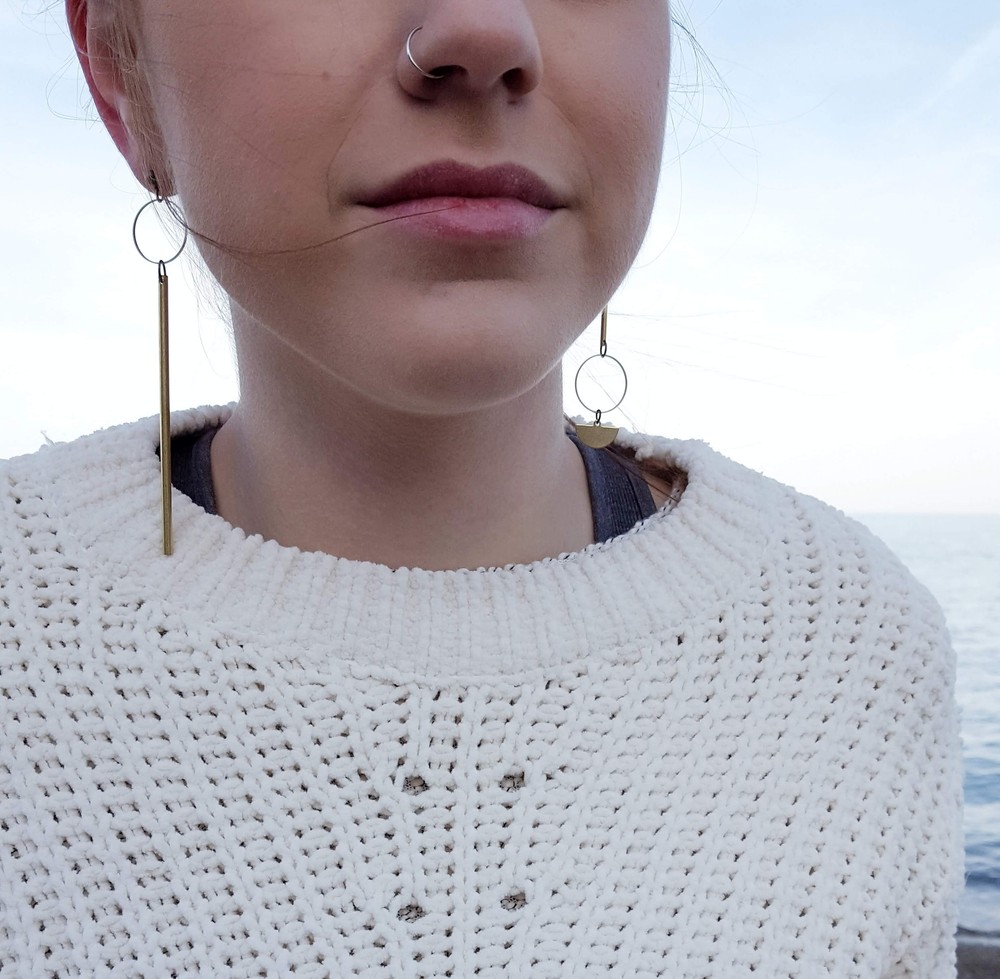 Asymmetrical Mix And Match Earrings