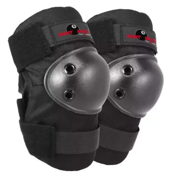 EIGHT BALL YOUTH 3 PACK PAD SET, BLACK *DISTRESSED PKG*