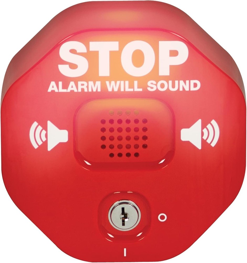 Safety Technology International, Inc. STI-6400 Exit Stopper 1 Pack, Red